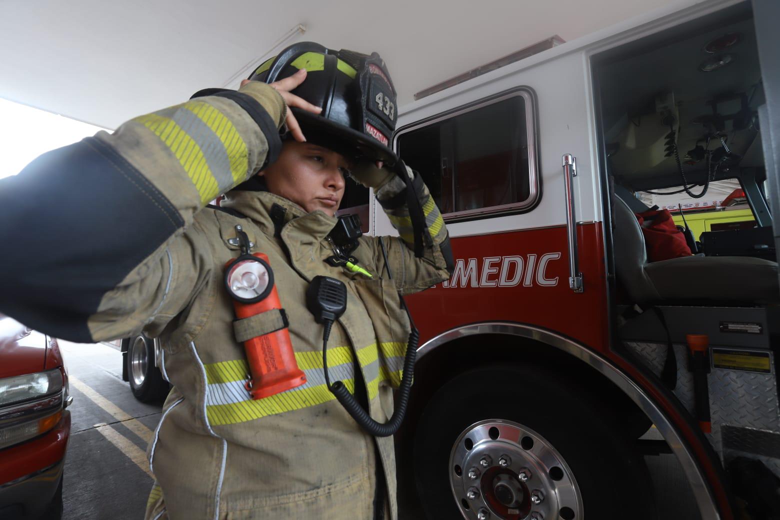 $!Para mí ser bombero es pasión por la humanidad: Martha Laura Pulido Saucedo