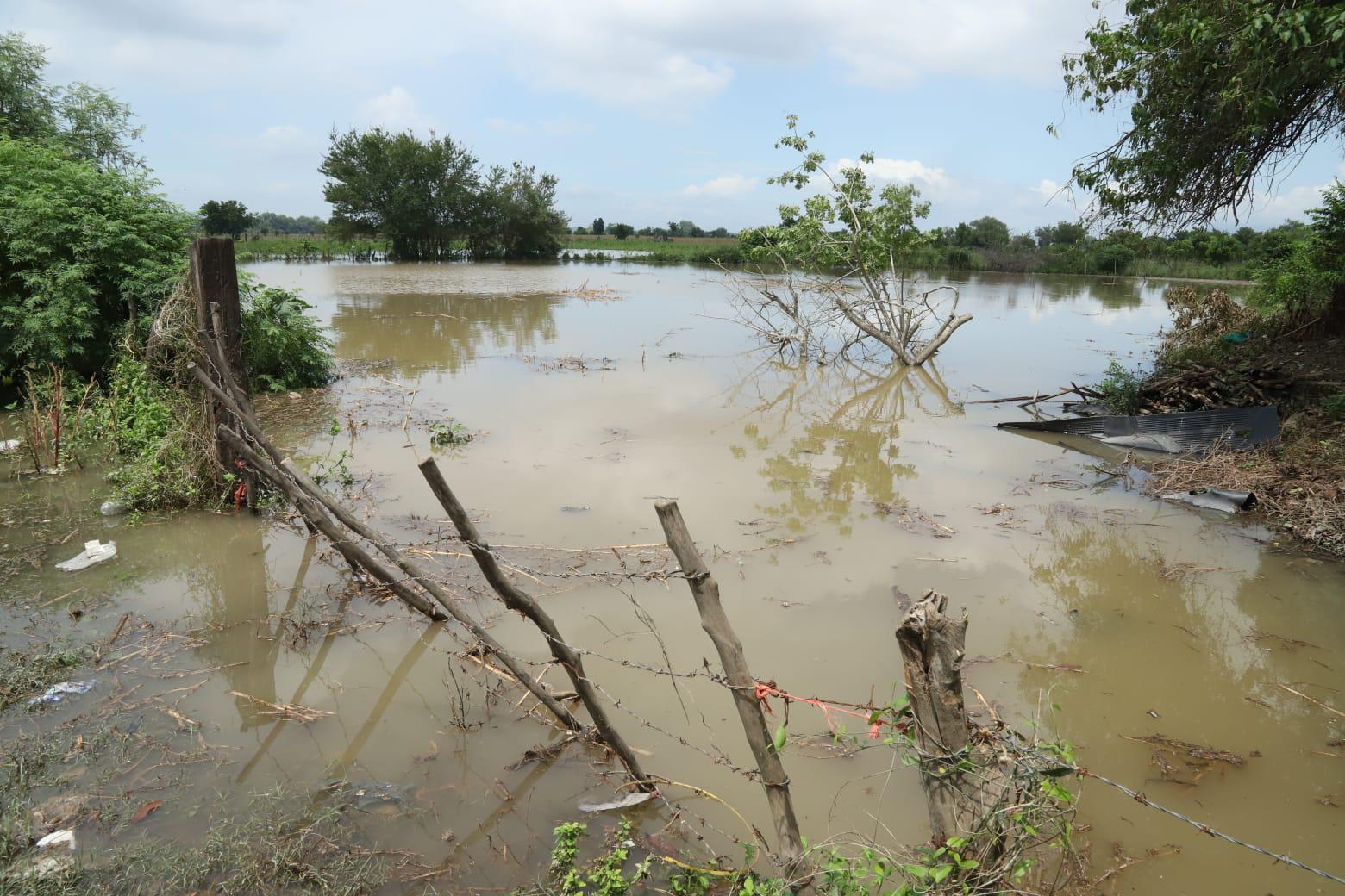 $!Mantiene nivel la creciente del Río Presidio en El Walamo