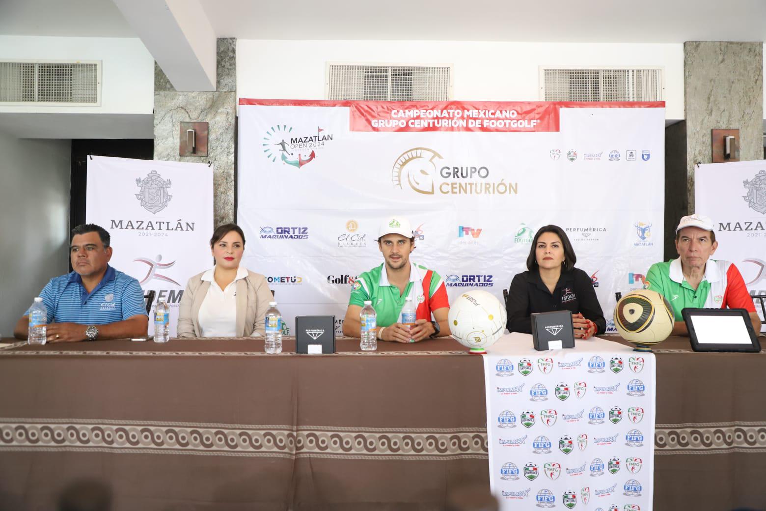 $!Anuncian el Mazatlán Open Footgolf 2024, en El Cid