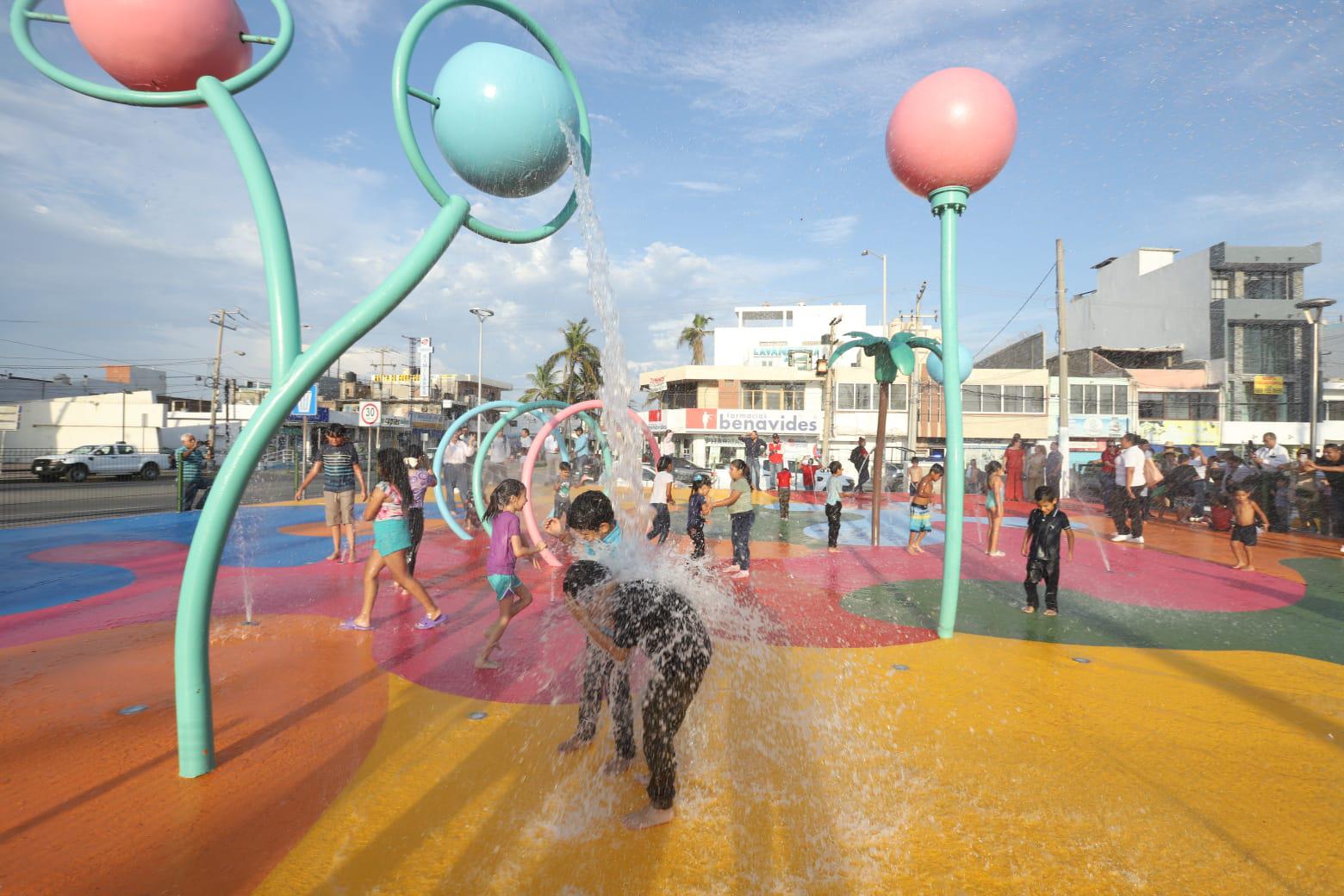 $!Niños disfrutarán de sus vacaciones con reapertura del Oasis Interactivo en el Parque Martiniano Carvajal