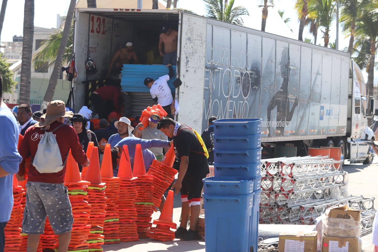 $!¡Tome precauciones! Cierran de forma parcial Avenida del Mar por trabajos para competencia deportiva