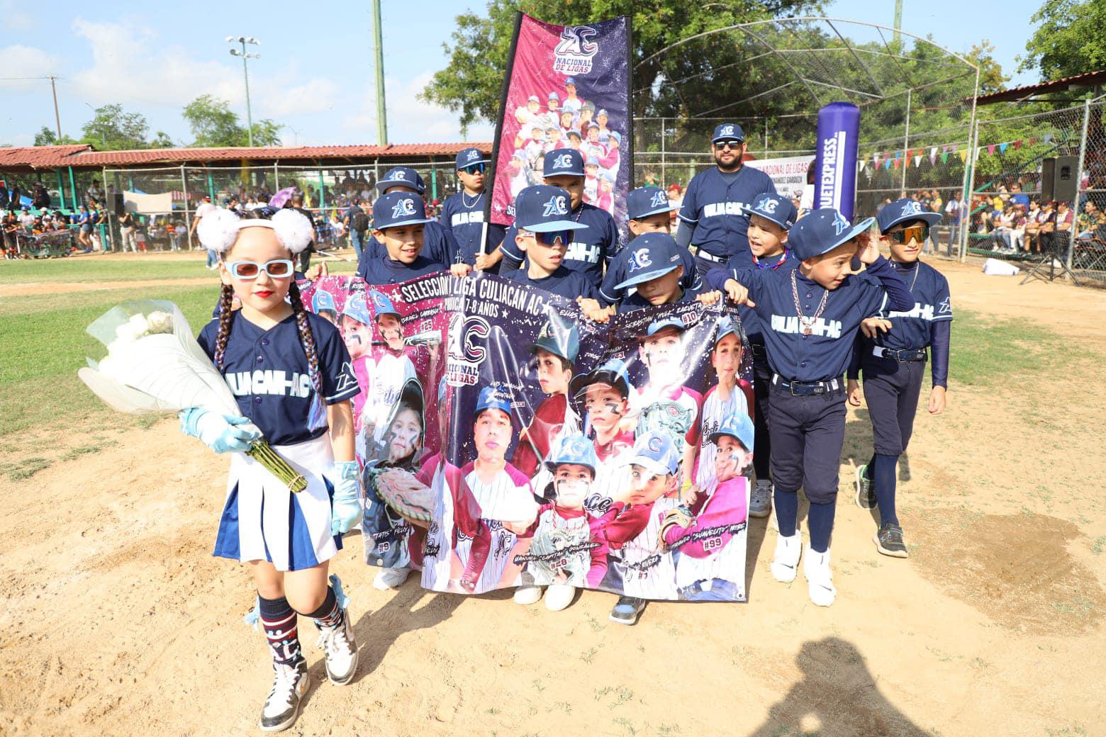 $!Se inaugura en Culiacán el Nacional Pingüica de Beisbol