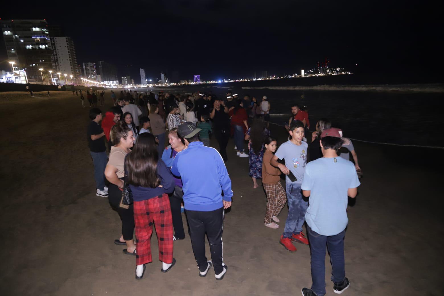 $!Ballena jorobada muere atrapada en chinchorro en las playas de Mazatlán