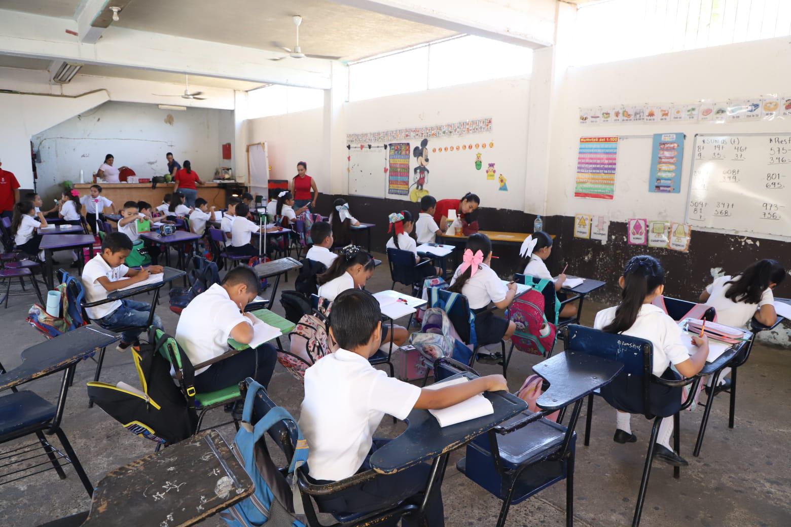 $!Exigen que se acelere construcción de la primaria Sixto Osuna de Villa Unión