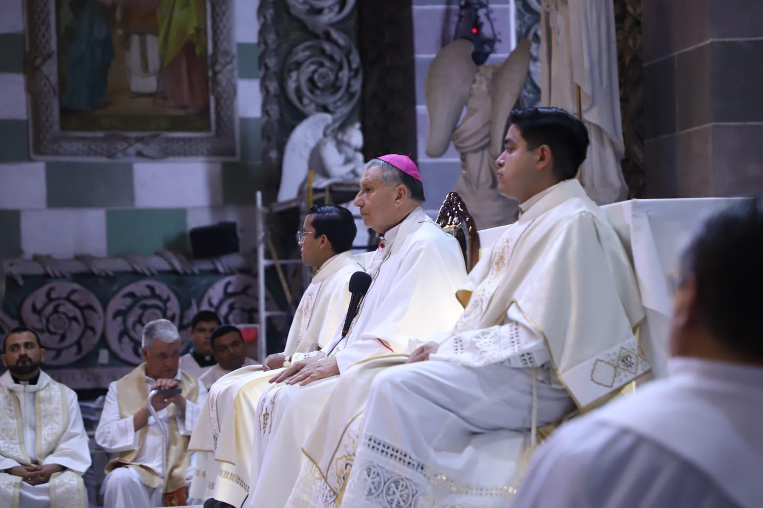 $!Celebra Iglesia Católica la procesión del Corpus Christi en Mazatlán