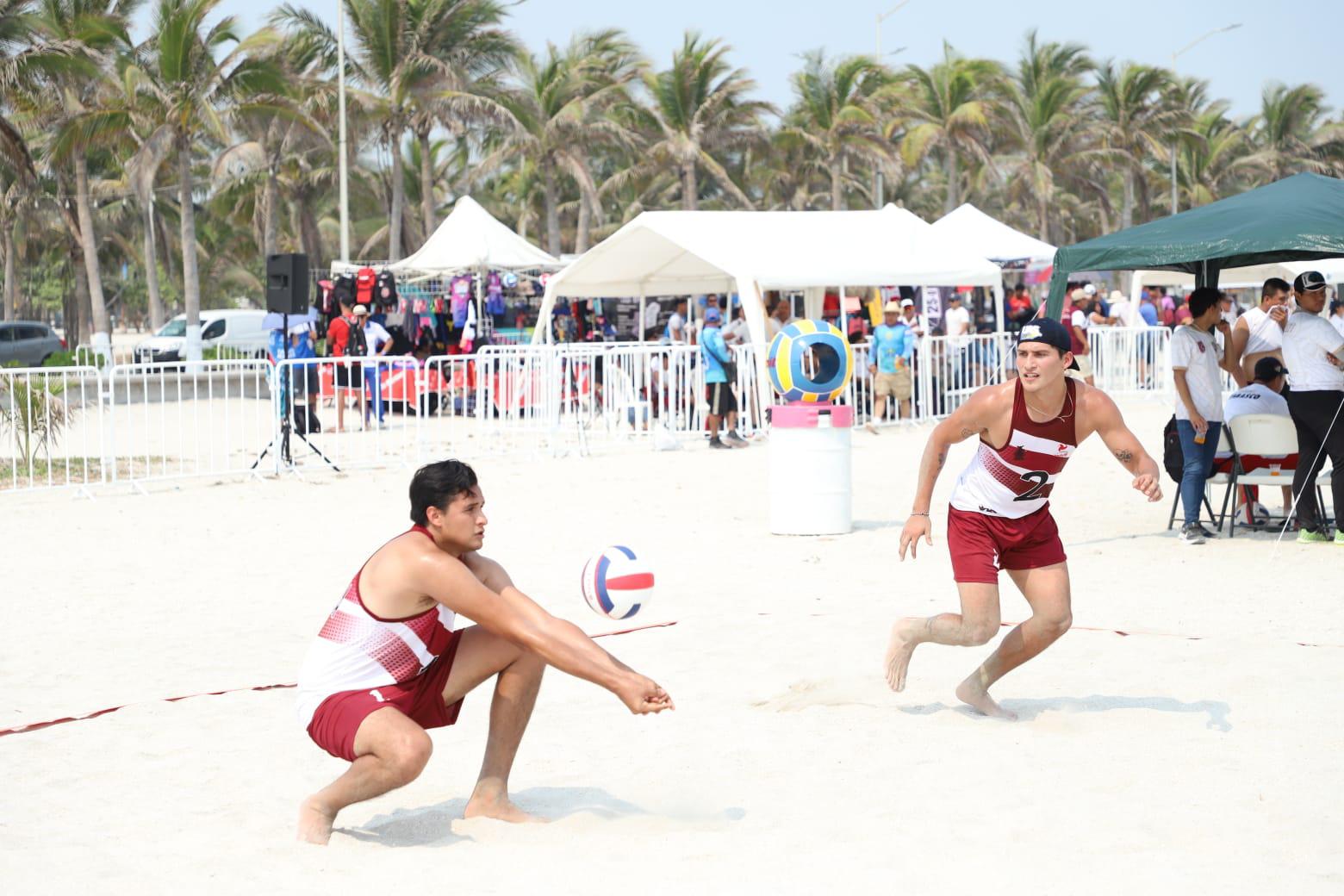 $!Logra Sinaloa 11 triunfos en voleibol de playa de Nacionales Conade