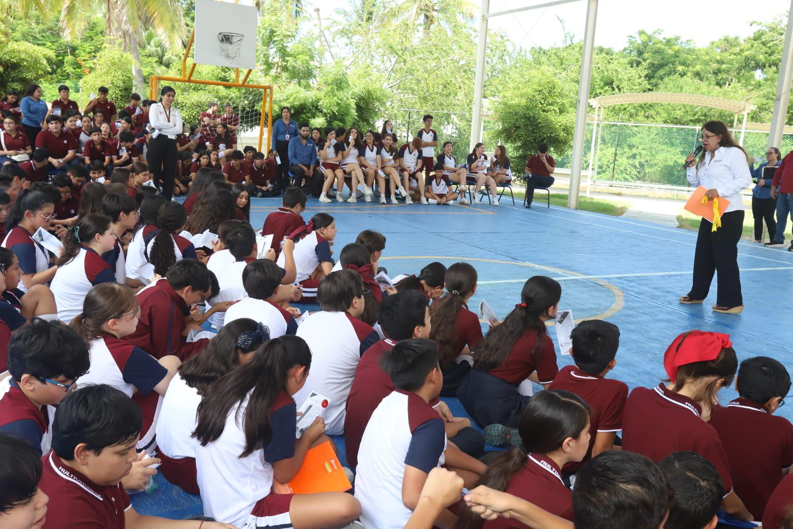 $!Imparte Immujer charla para promover la prevención del suicidio en escuelas