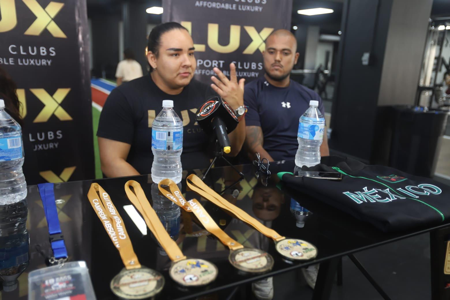 $!Sinaloense Maytia Millán se alista para Nacional de Powerlifting