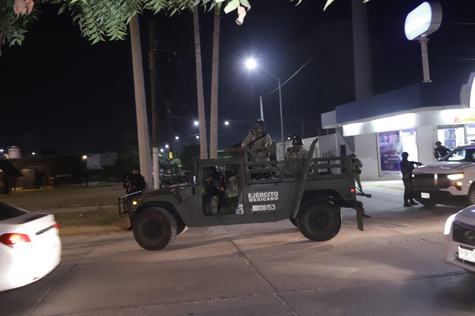 $!Militares repelen agresión de civiles armados en Las Mañanitas, en Mazatlán