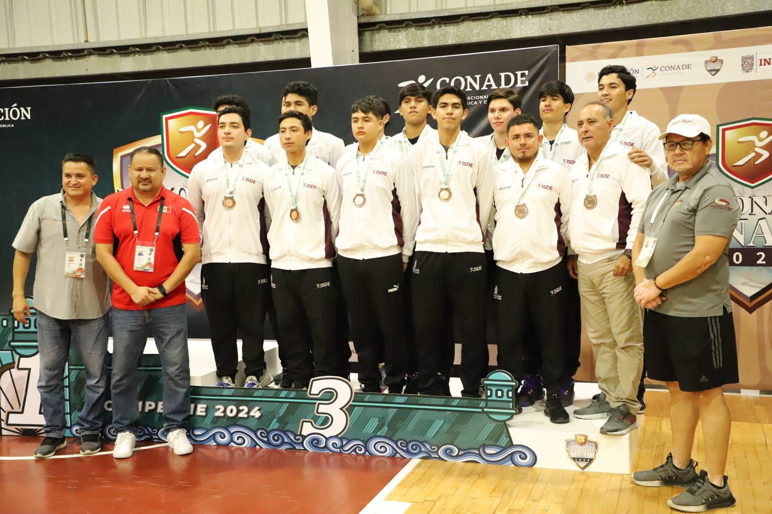 $!Voleibol da a Sinaloa primera medalla en Nacionales Conade