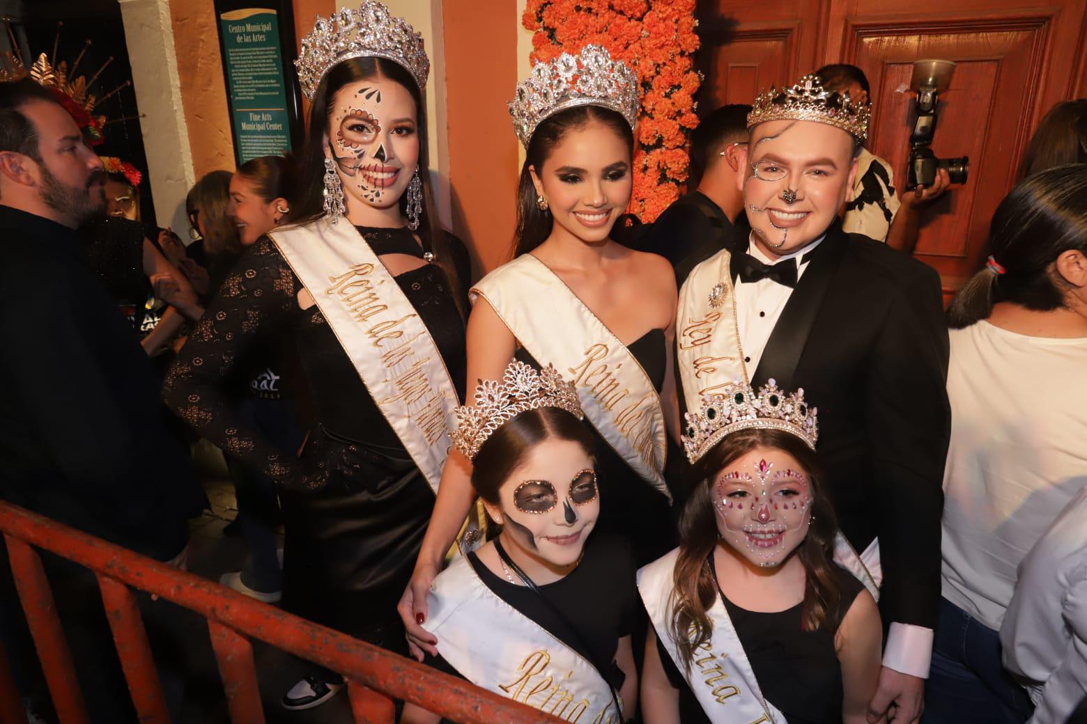 $!La realeza del Carnaval 2024: Siu Ling Cotero, Reina de los Juegos Florales; Carolina Ruelas, Reina del Carnaval; Héctor Limón, Rey de la Alegría; Givanni Miranda, Reina de la Poesía y María Paula Velarde, Reina Reina Infantil.