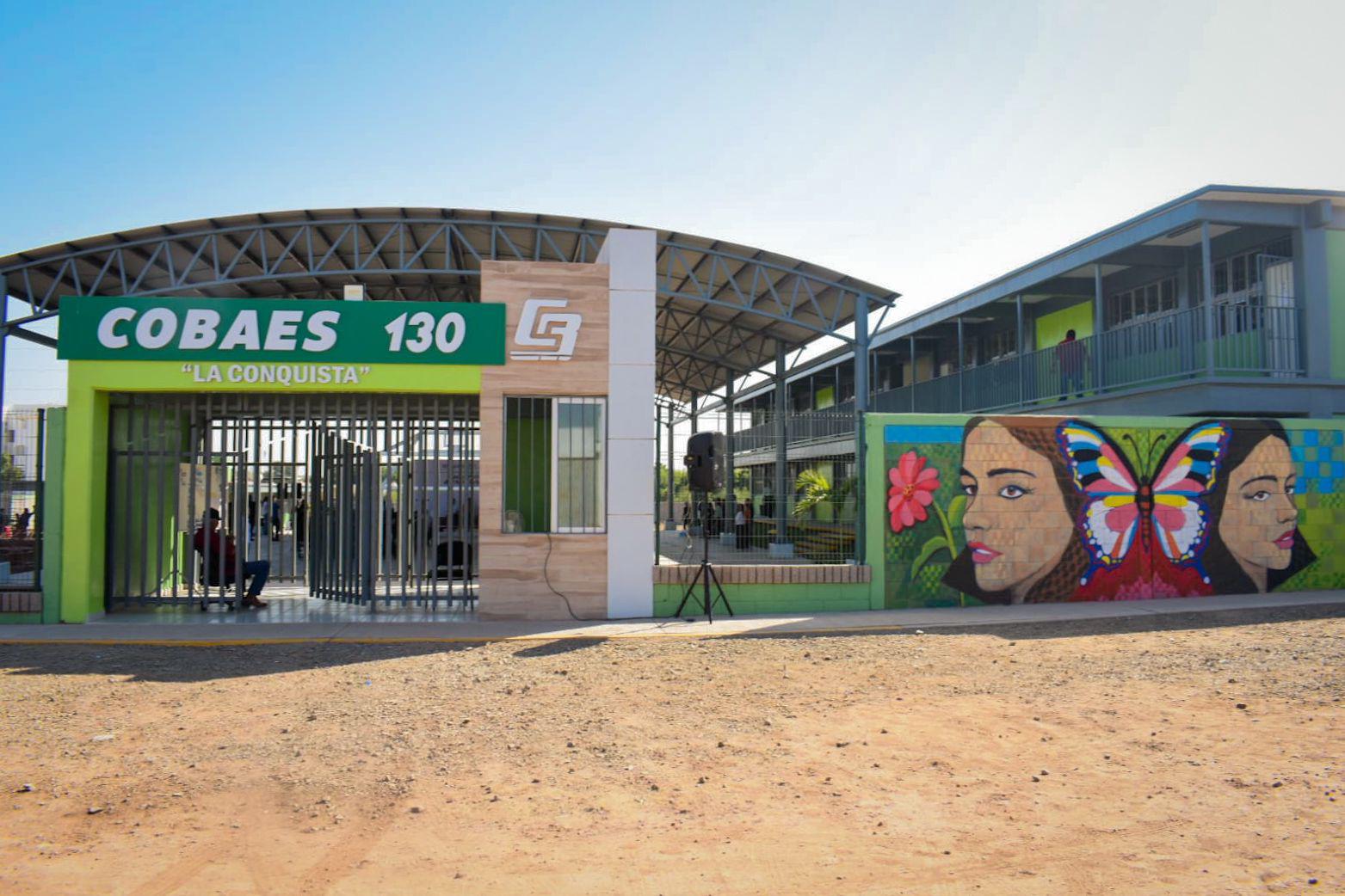 $!Inauguran proyecto ‘Murales de Arte Urbano por la Paz’ en planteles del Cobaes