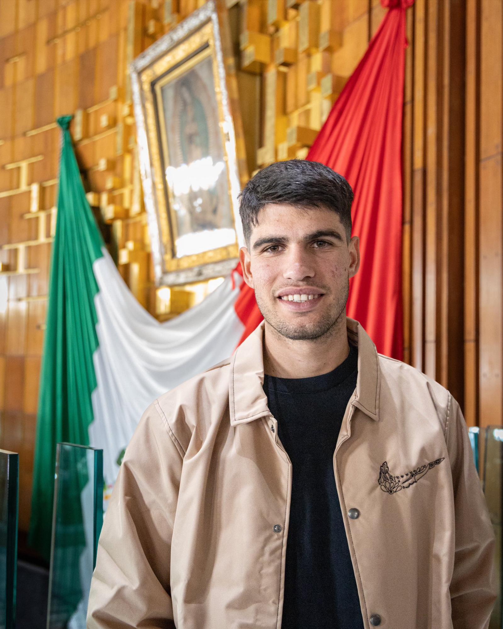 $!Carlos Alcaraz visita la Basílica de Guadalupe