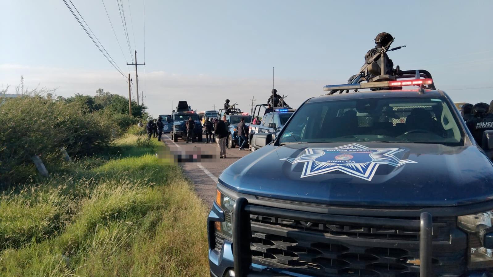 $!Hallan dos cuerpos sin vida en carretera Culiacán-Eldorado