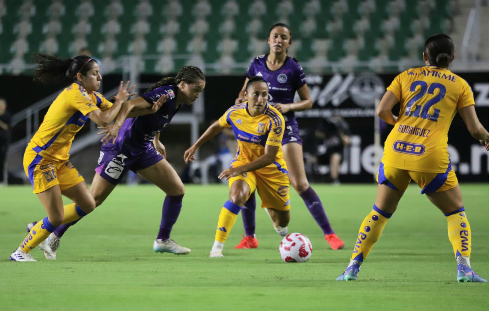 $!¡No levantan! Tigres devora a Mazatlán Femenil en El Encanto