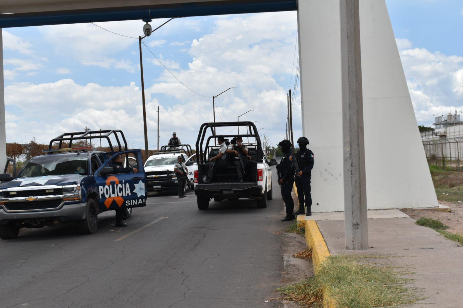 $!Resguardan complejo de seguridad por operativo en El Tamarindo