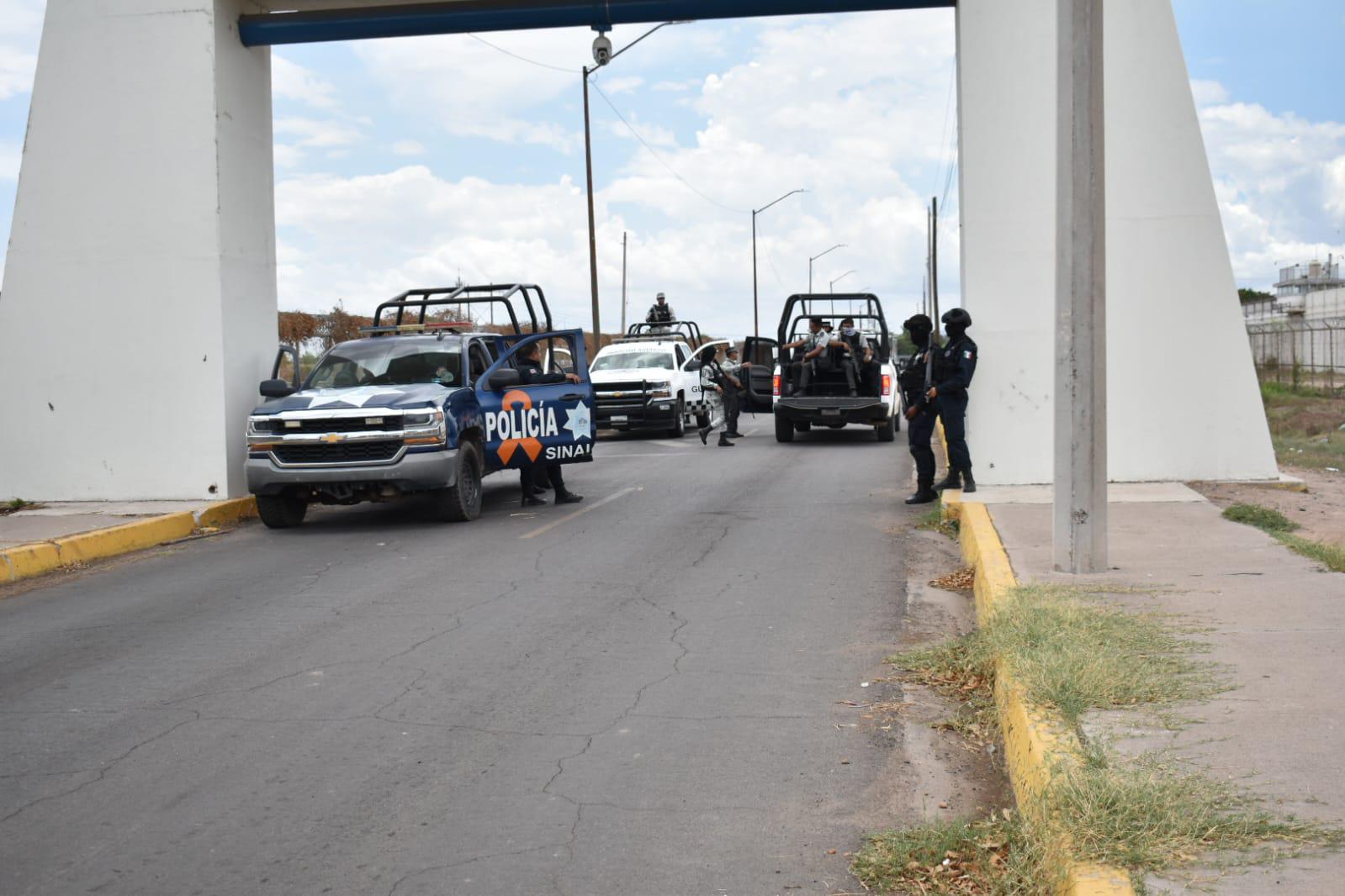 $!Resguardan complejo de seguridad por operativo en El Tamarindo