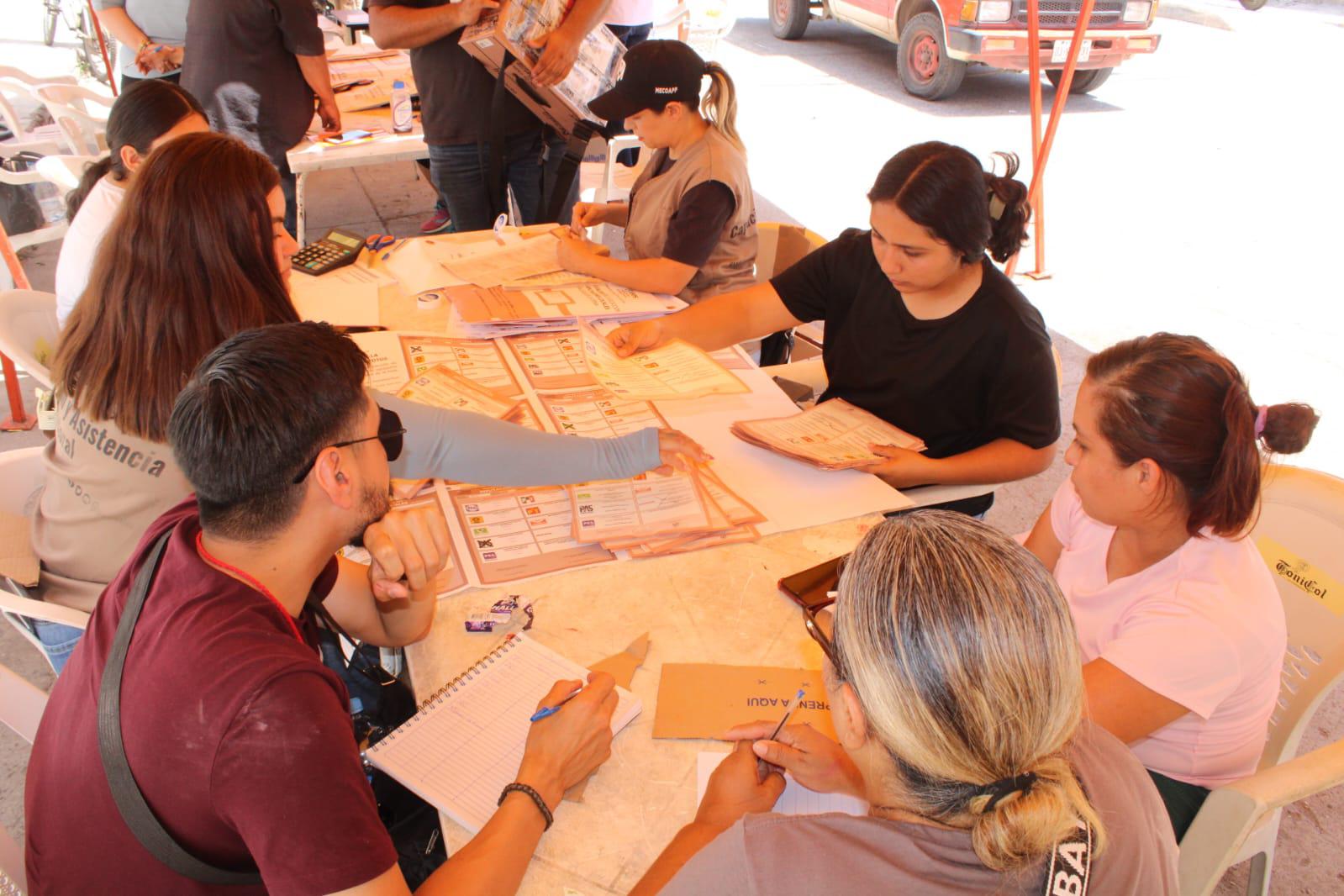 $!En Rosario inician con el recuento de paquetes en el 24 Consejo Distrital