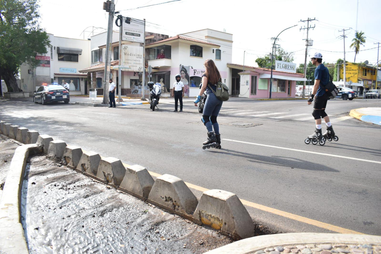 $!Domingo de rodada registra poca afluencia en Culiacán