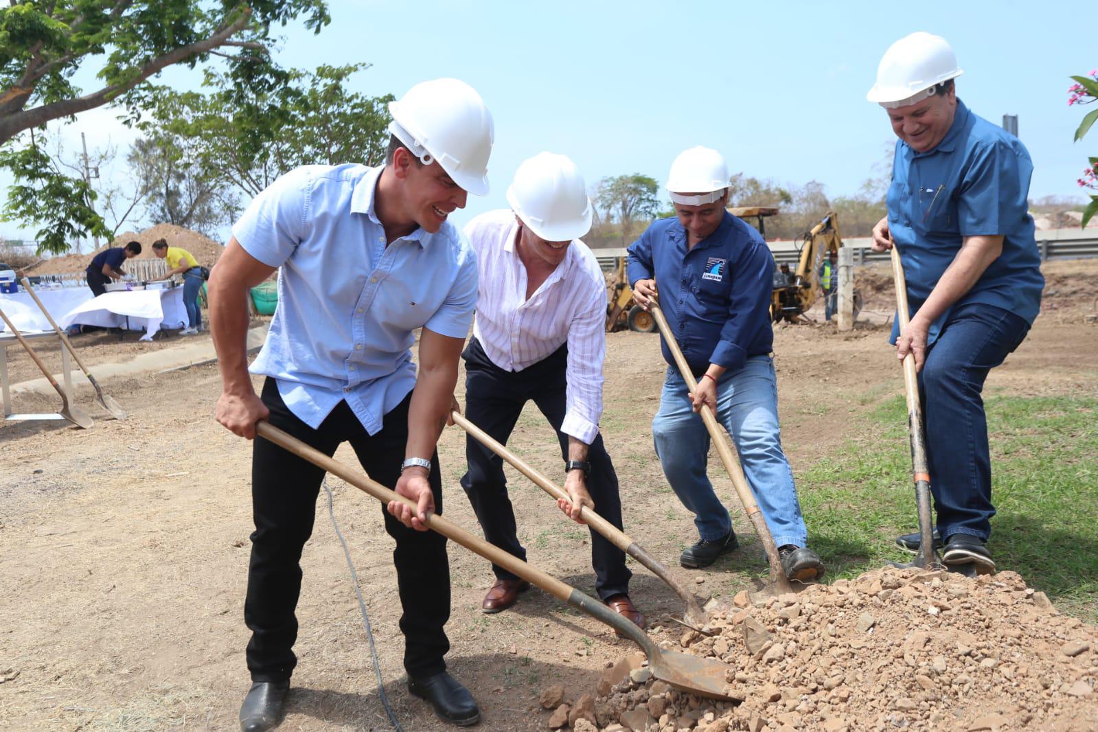 $!Colocan la primera piedra de Puente de Veredas, en Mazatlán