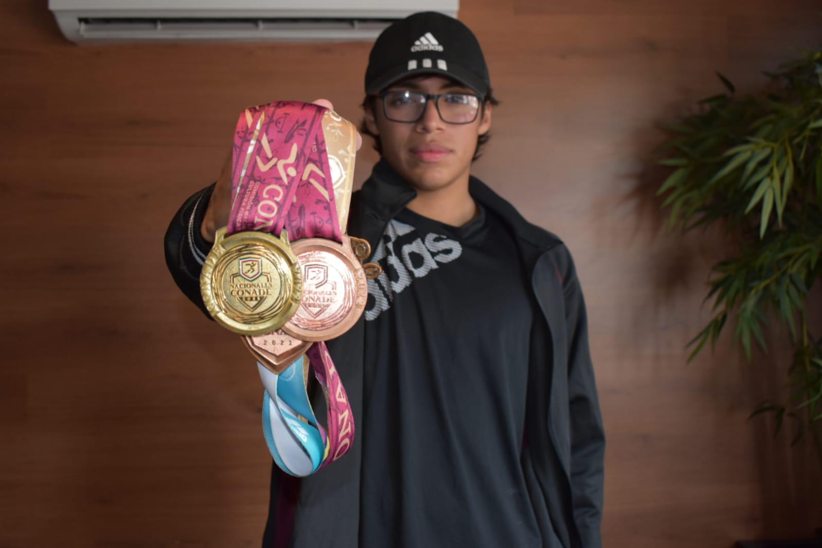 $!El nadador sinaloense Luis Urías buscará el oro en el Campeonato Centroamericano y del Caribe