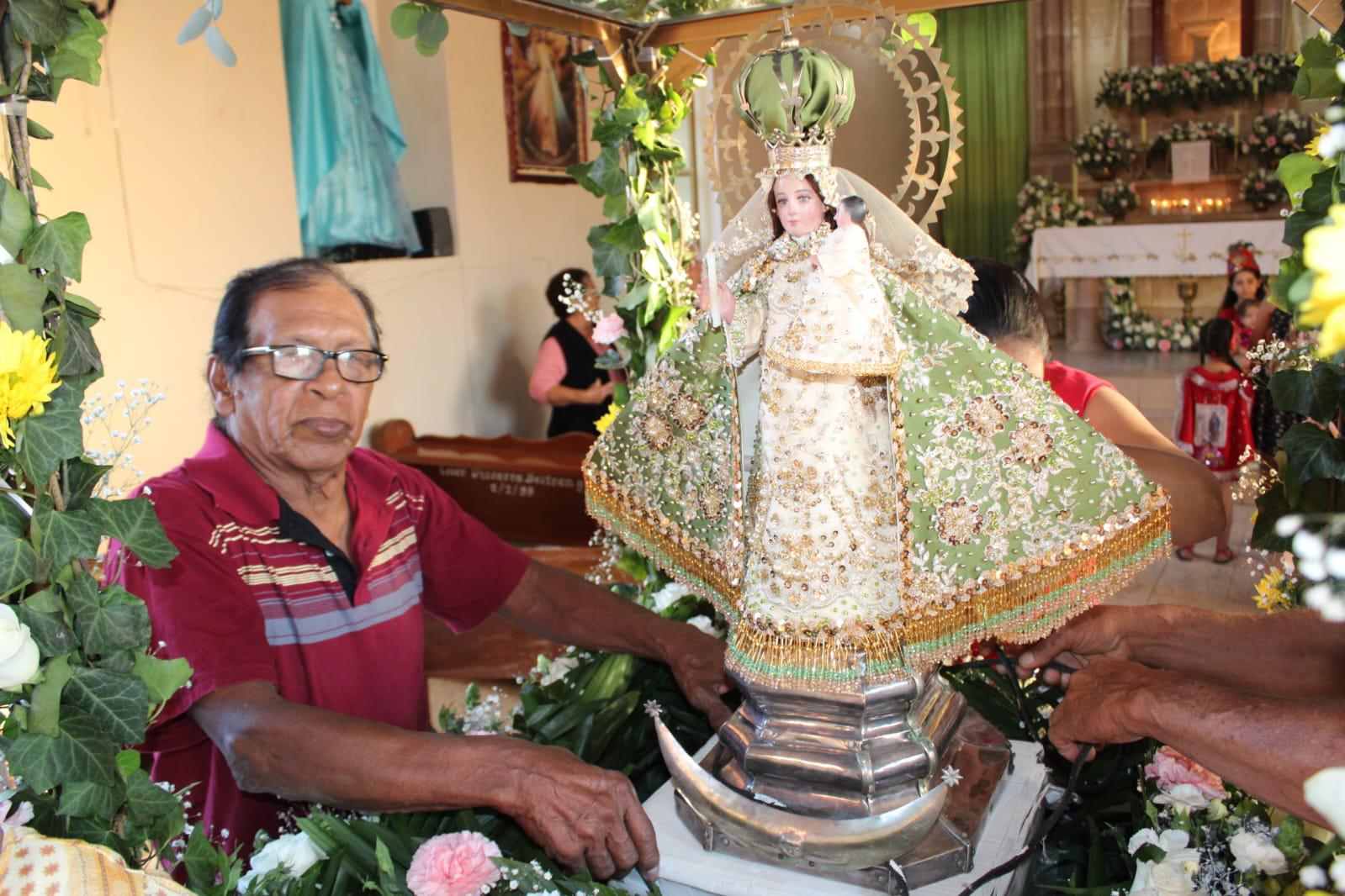 $!Viven con devoción peregrinación de la Virgen de la Candelaria en Matatán, Rosario