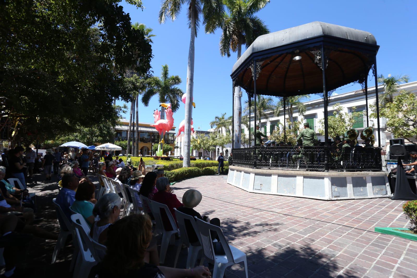 $!Llega la Banda de Música de la Tercera Región Militar a la Machado