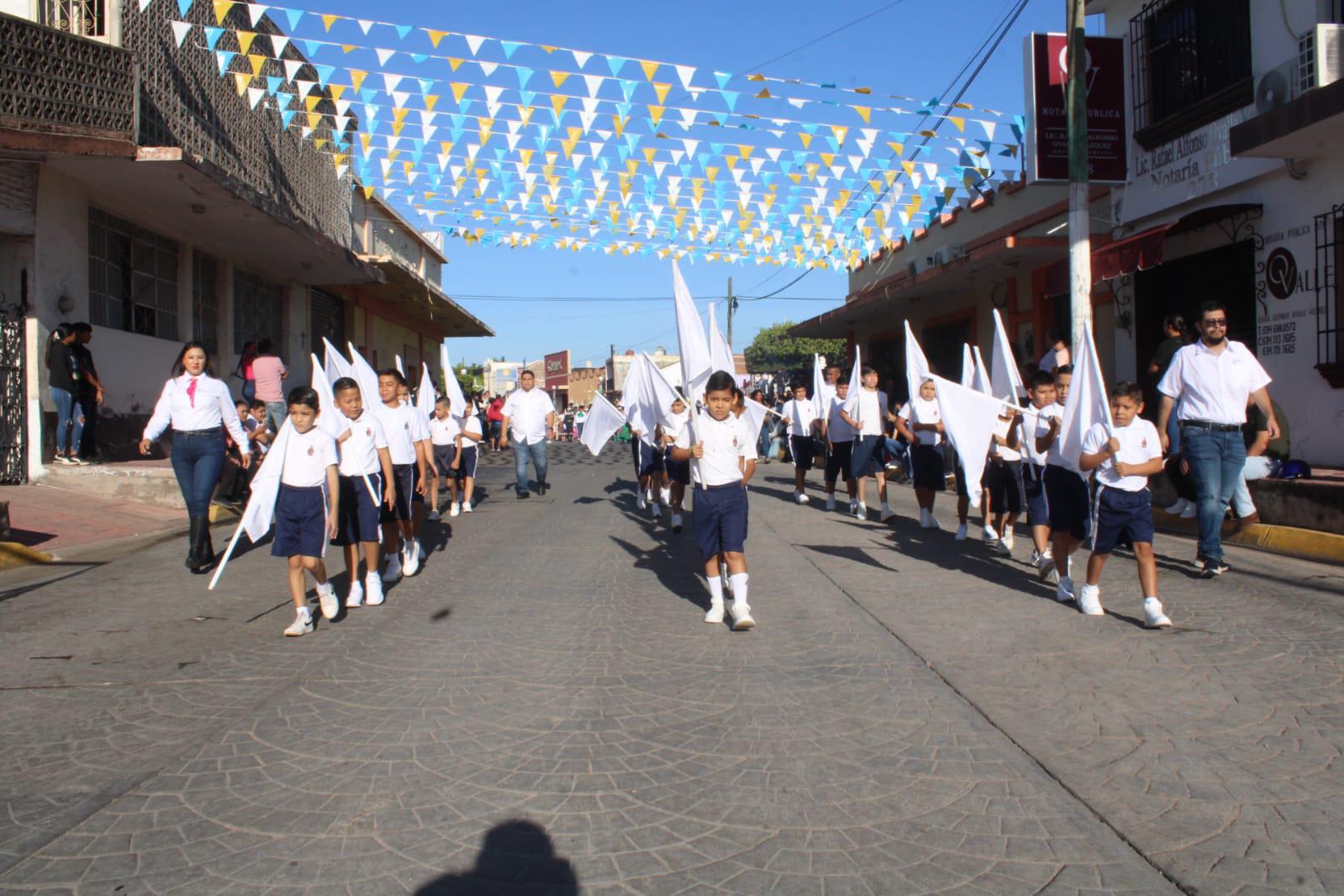 $!Desfilan en Rosario por el 114 aniversario de la Revolución Mexicana