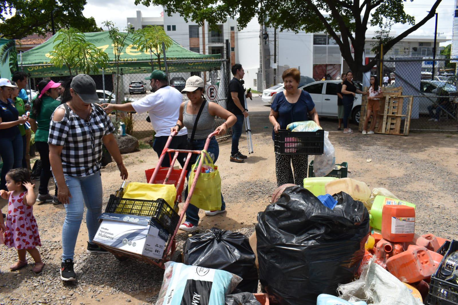 $!Realizan el segundo ‘Reciclotón’ en Culiacán con dinámicas y premios