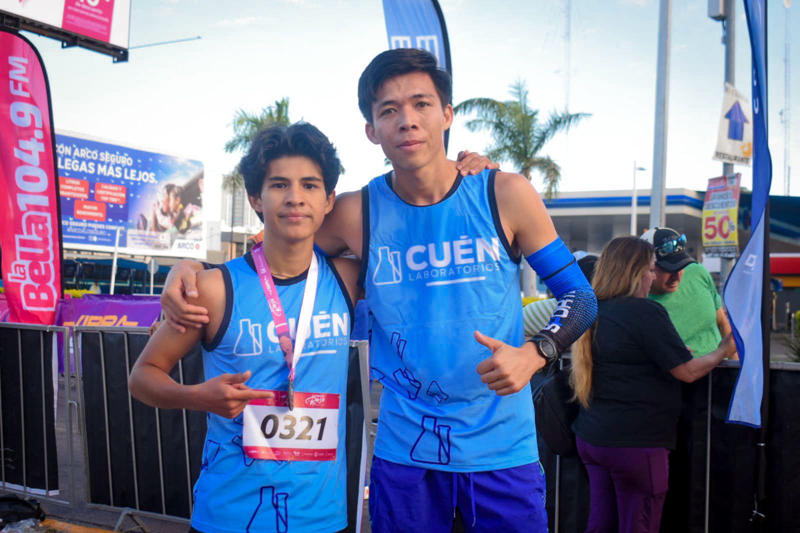 $!Cabanillas y Vidales dominan los 10K en la Carrera Rosa 2024