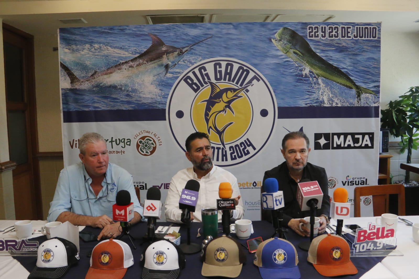 $!El 22 y 23 de junio, se realizará el cuarto torneo de pesca Big Game Altata 2024