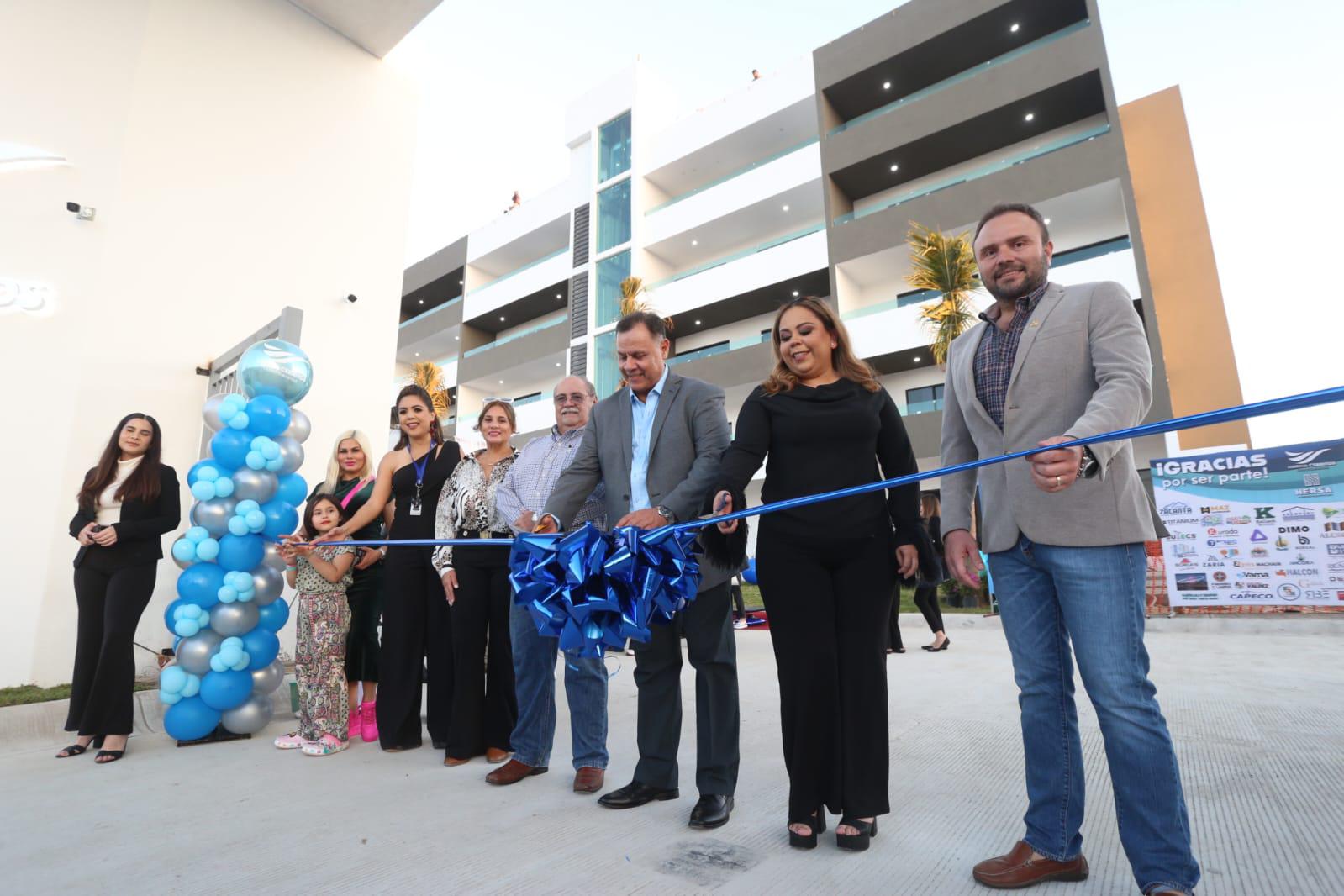 $!Inauguran la primera torre de Marina Cerritos Condominios en Mazatlán