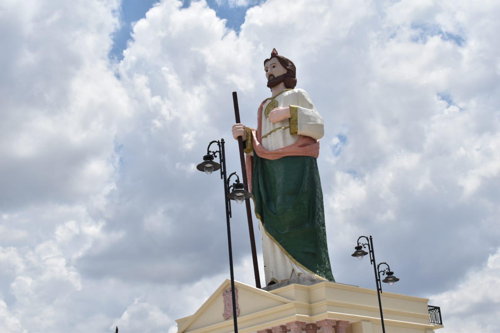 $!Inaugurará Gobernador estatua gigante de San Judas Tadeo en Badiraguato este martes