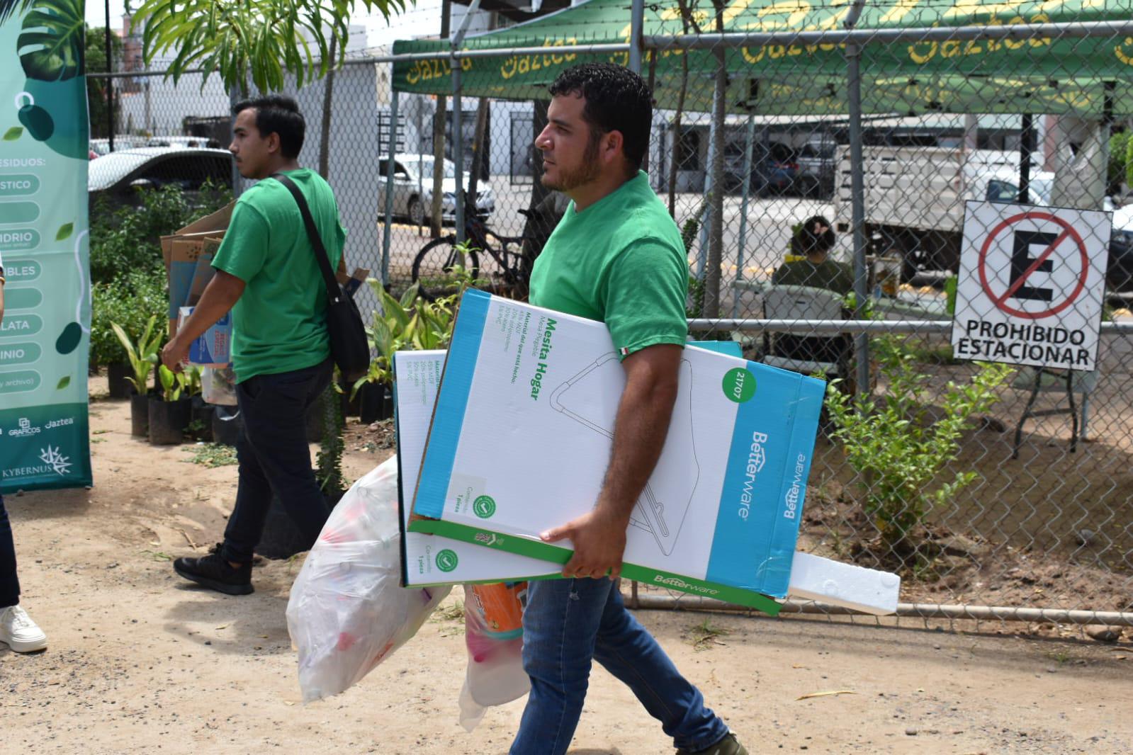 $!Realizan el segundo ‘Reciclotón’ en Culiacán con dinámicas y premios