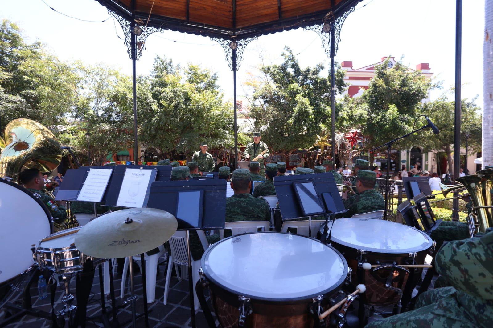 $!Llega la Banda de Música de la Tercera Región Militar a la Machado