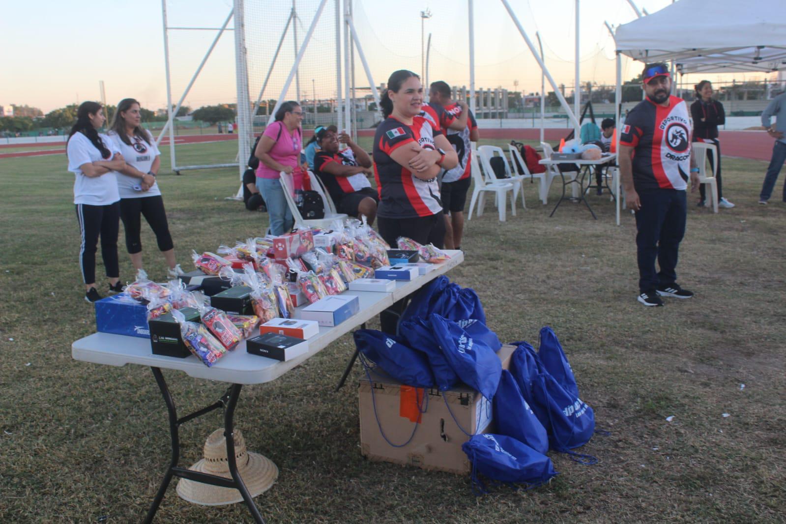 $!Festeja Club Dragones su Séptimo Aniversario con un festival atlético