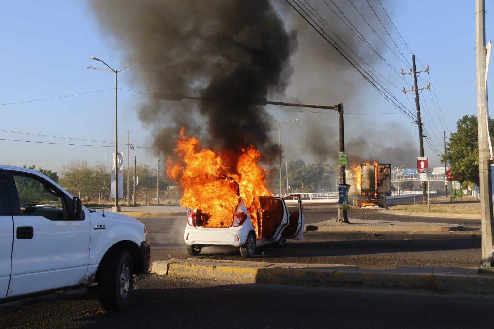 $!#GALERÍA | Culiacán amanece con una jornada violenta