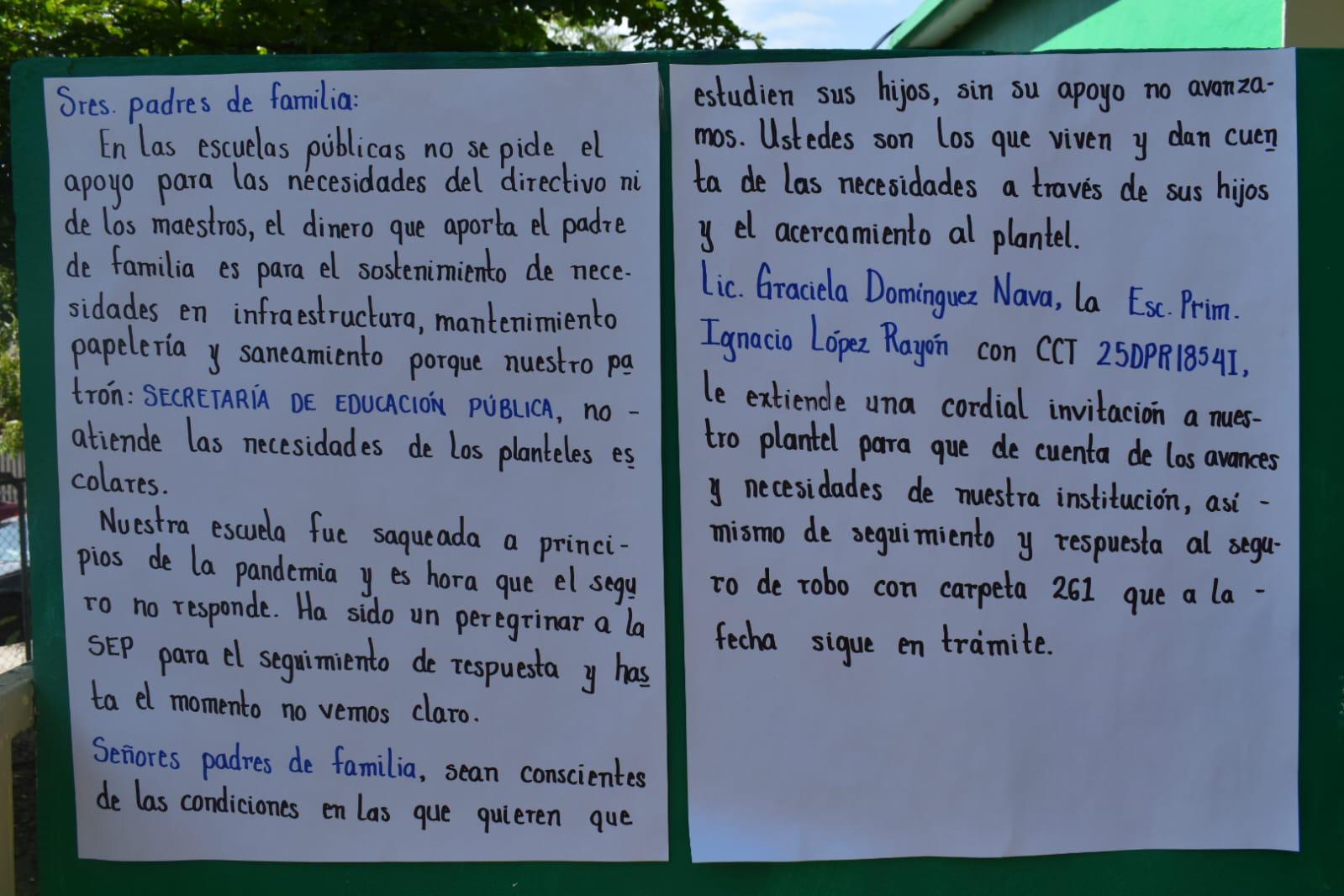 $!Sin aire acondicionado, salones provisionales y daños, escuelas regresarán a clases el lunes en Culiacán