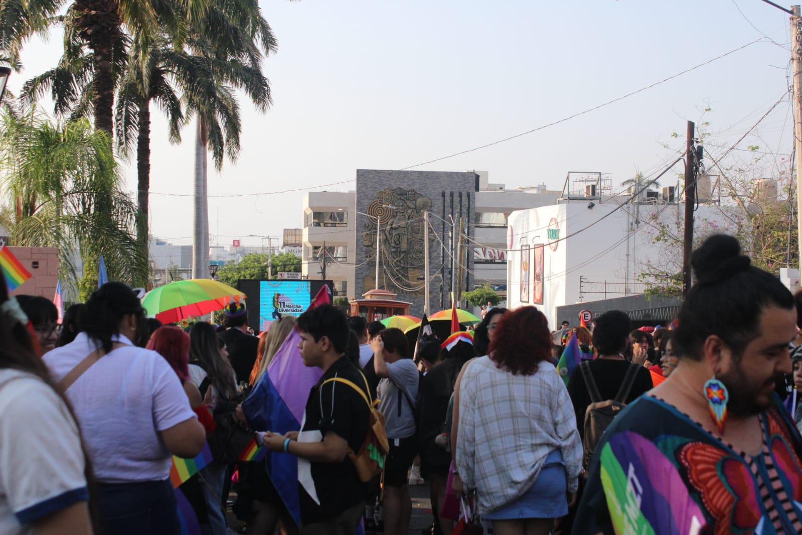 $!Realizan Marcha de la Diversidad en Culiacán; denuncian problemáticas de la comunidad LGBTQ+