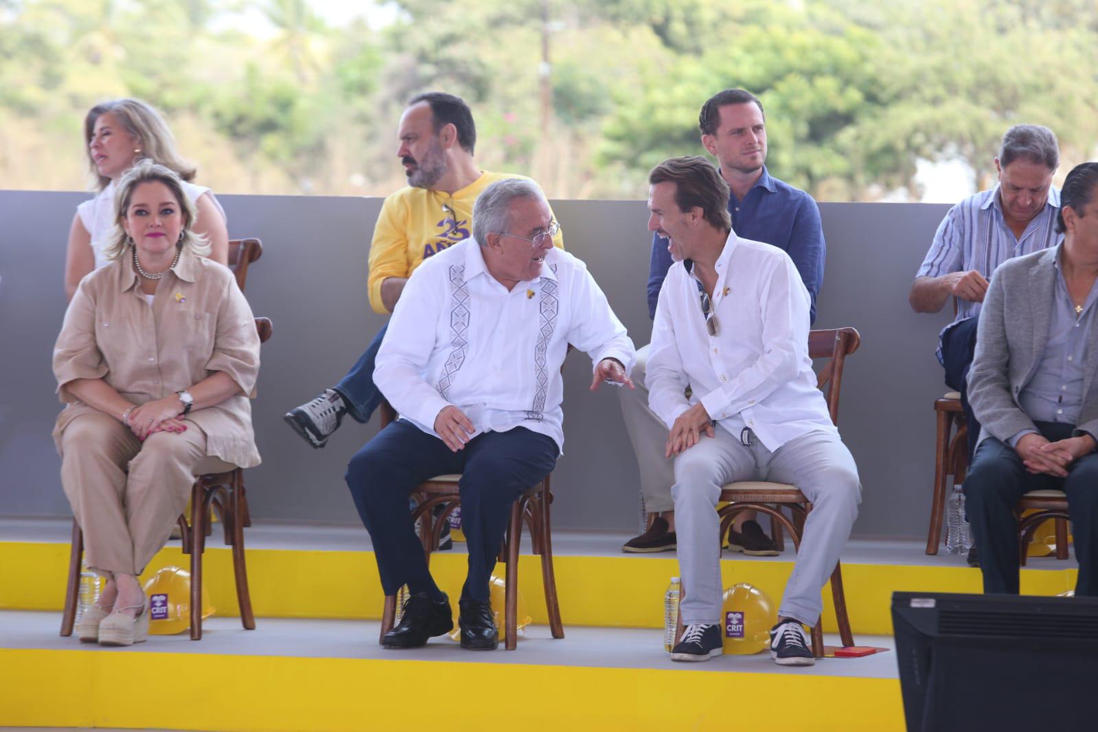 $!Colocan la primera piedra del CRIT Teletón en Mazatlán