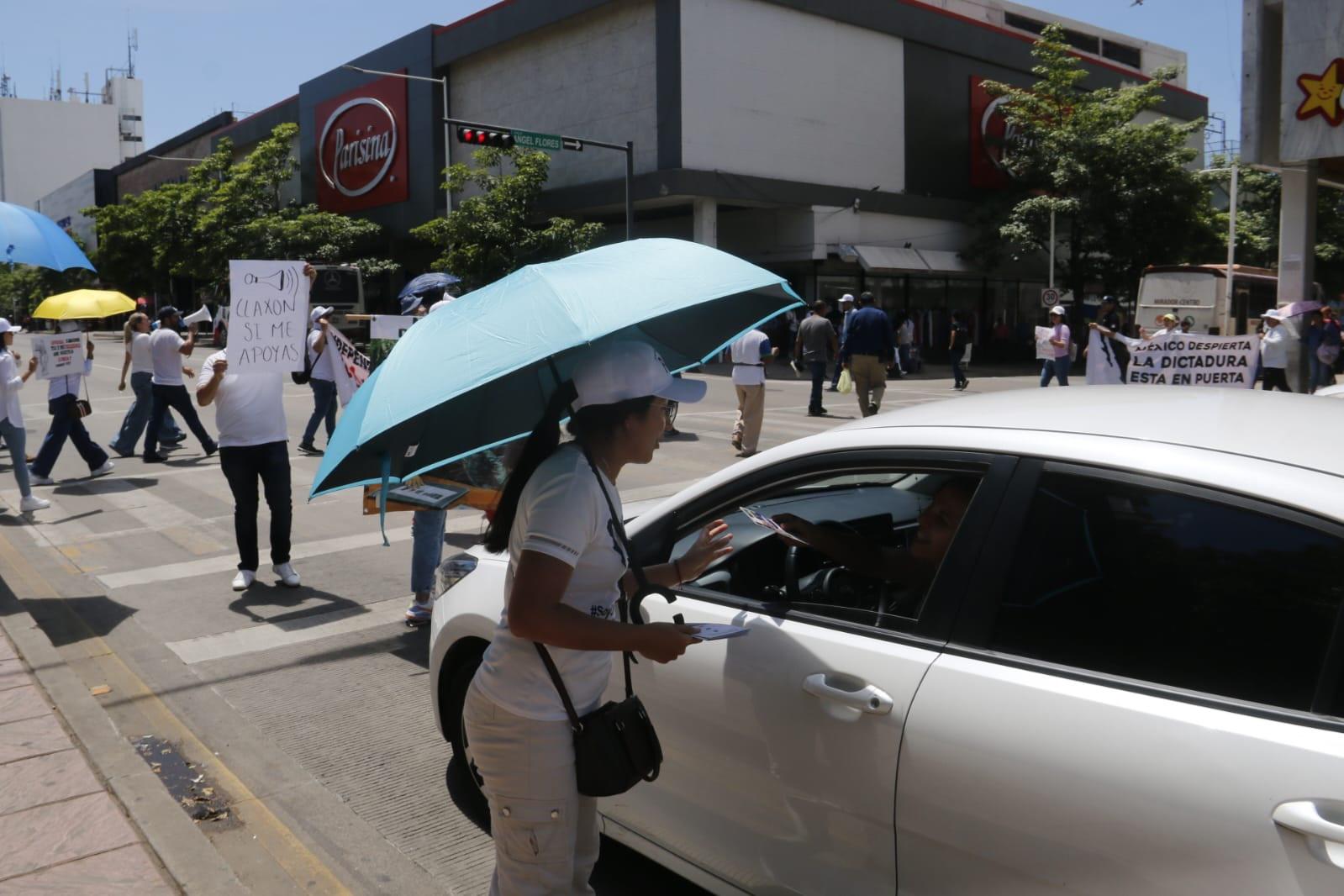 $!Por tercer día consecutivo, trabajadores del Poder Judicial en Culiacán proclaman rechazo a la reforma Judicial