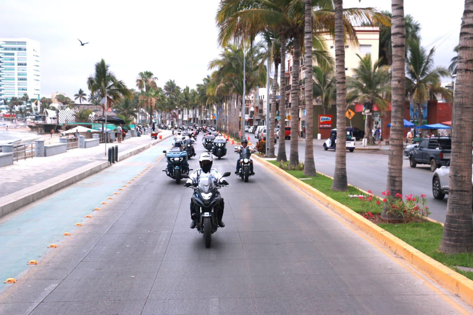 $!Es Mazatlán sede de rodada de Indian Motorcycle; rugen los motores de 300 motocicletas