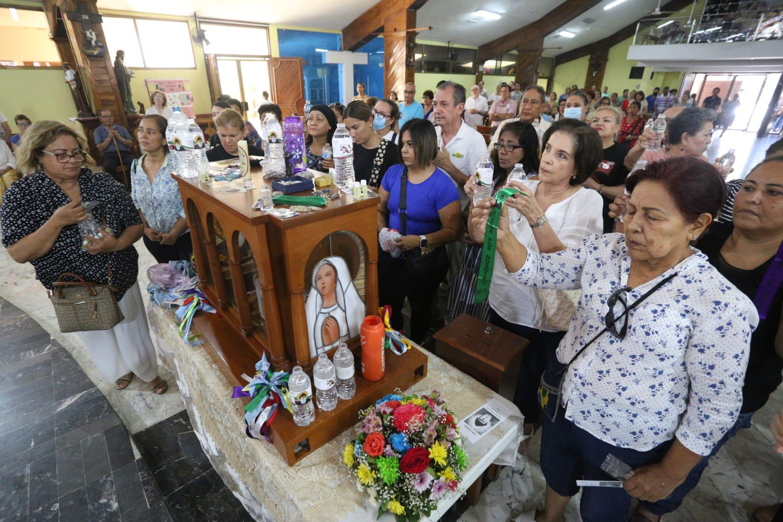 $!Despiden con eucaristía especial reliquias de San Chárbel, en Mazatlán