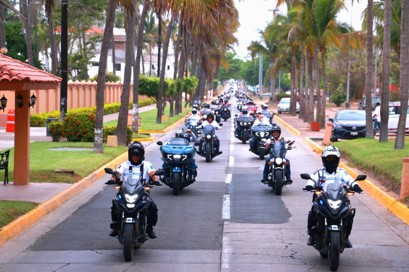 $!Es Mazatlán sede de rodada de Indian Motorcycle; rugen los motores de 300 motocicletas