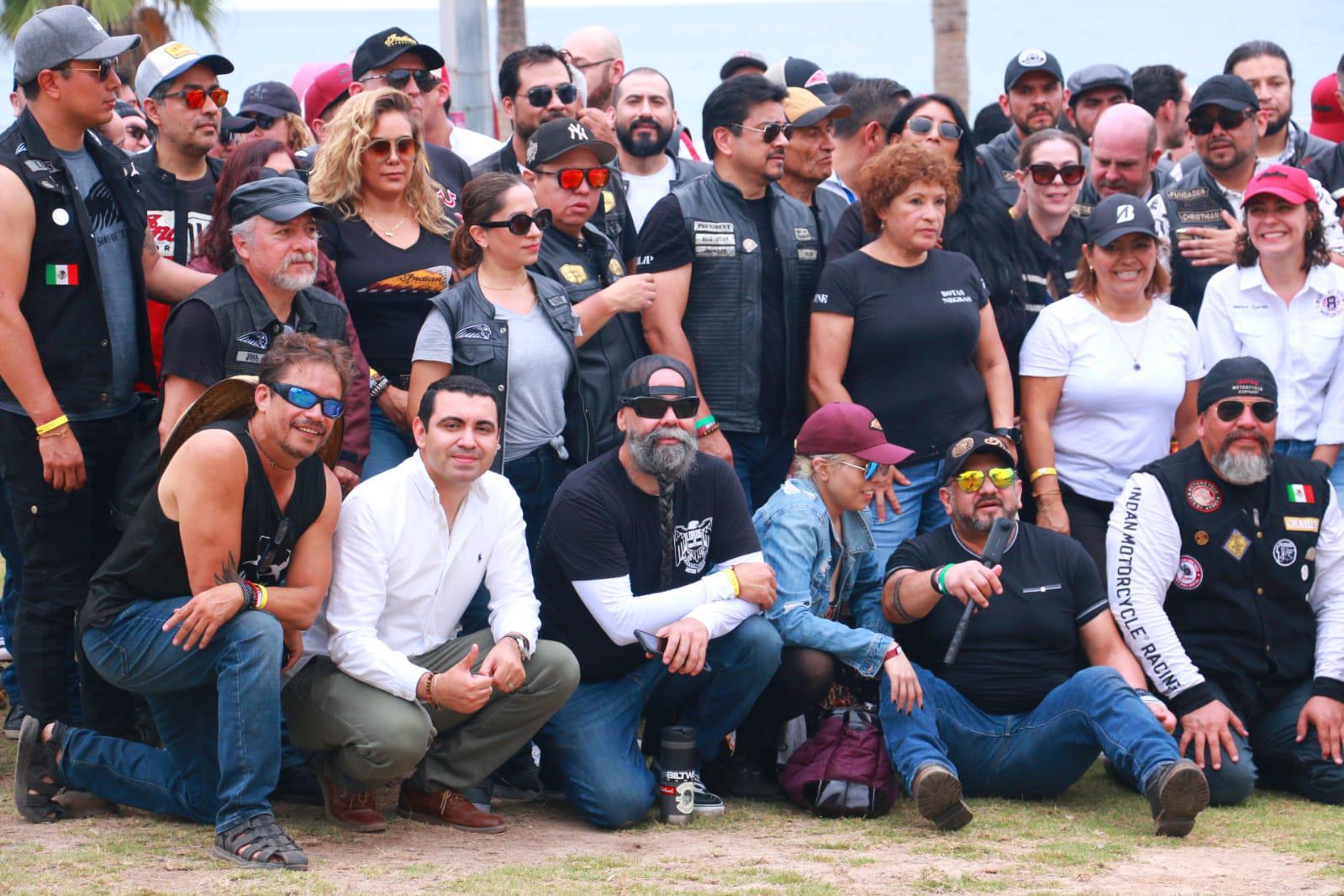 $!Es Mazatlán sede de rodada de Indian Motorcycle; rugen los motores de 300 motocicletas