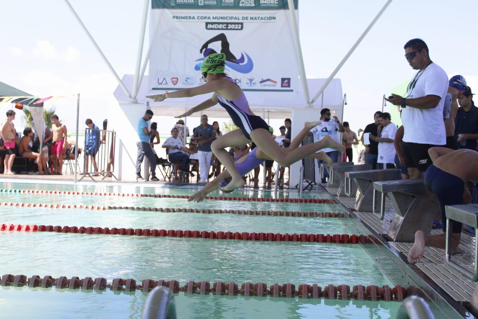 $!Concluye la Copa Municipal de Natación Imdec 2022, donde Mazatlán se mostró dominante