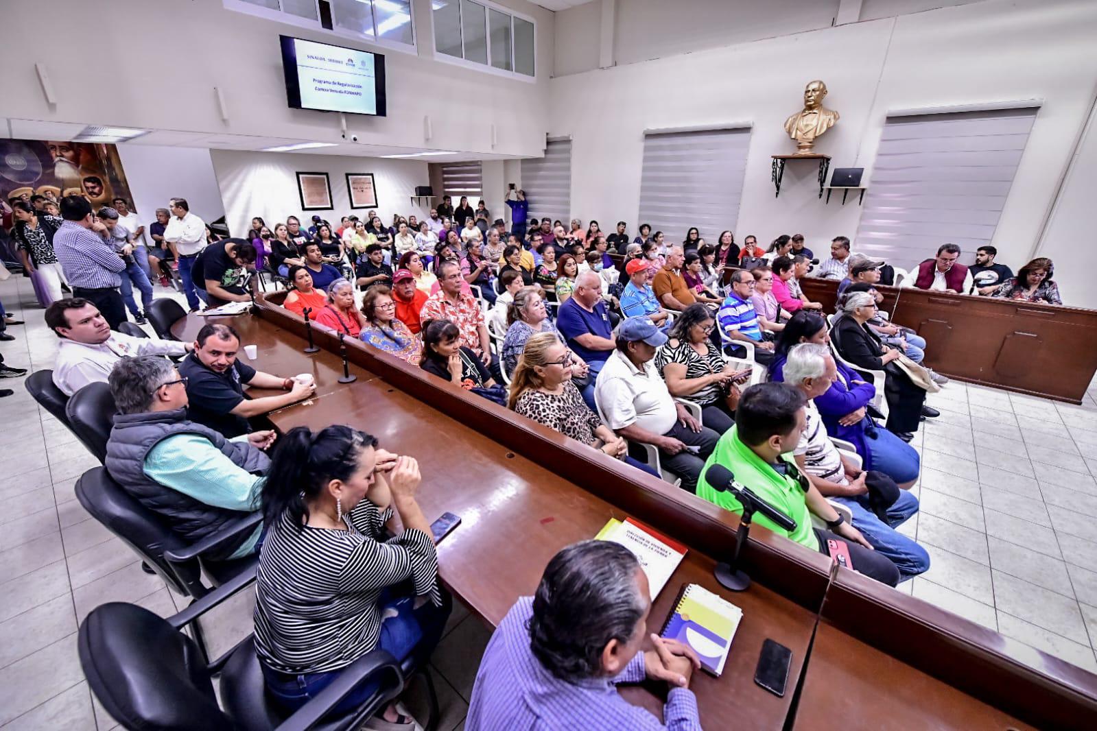 $!Iniciará el proceso de regularización de las viviendas de Hogar el Pescador, en Mazatlán