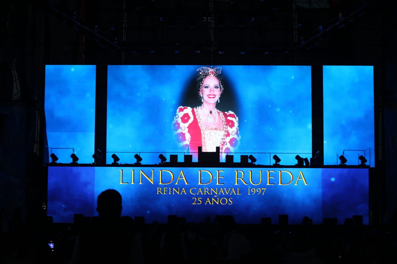 $!Linda de Rueda fue la homenajeada por sus 25 años de reinado.
