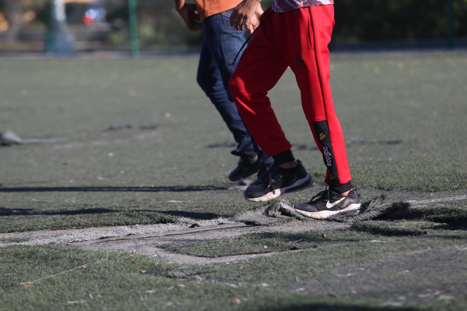 $!Invertirán más de un millón de pesos para rescatar parque deportivo de La Foresta