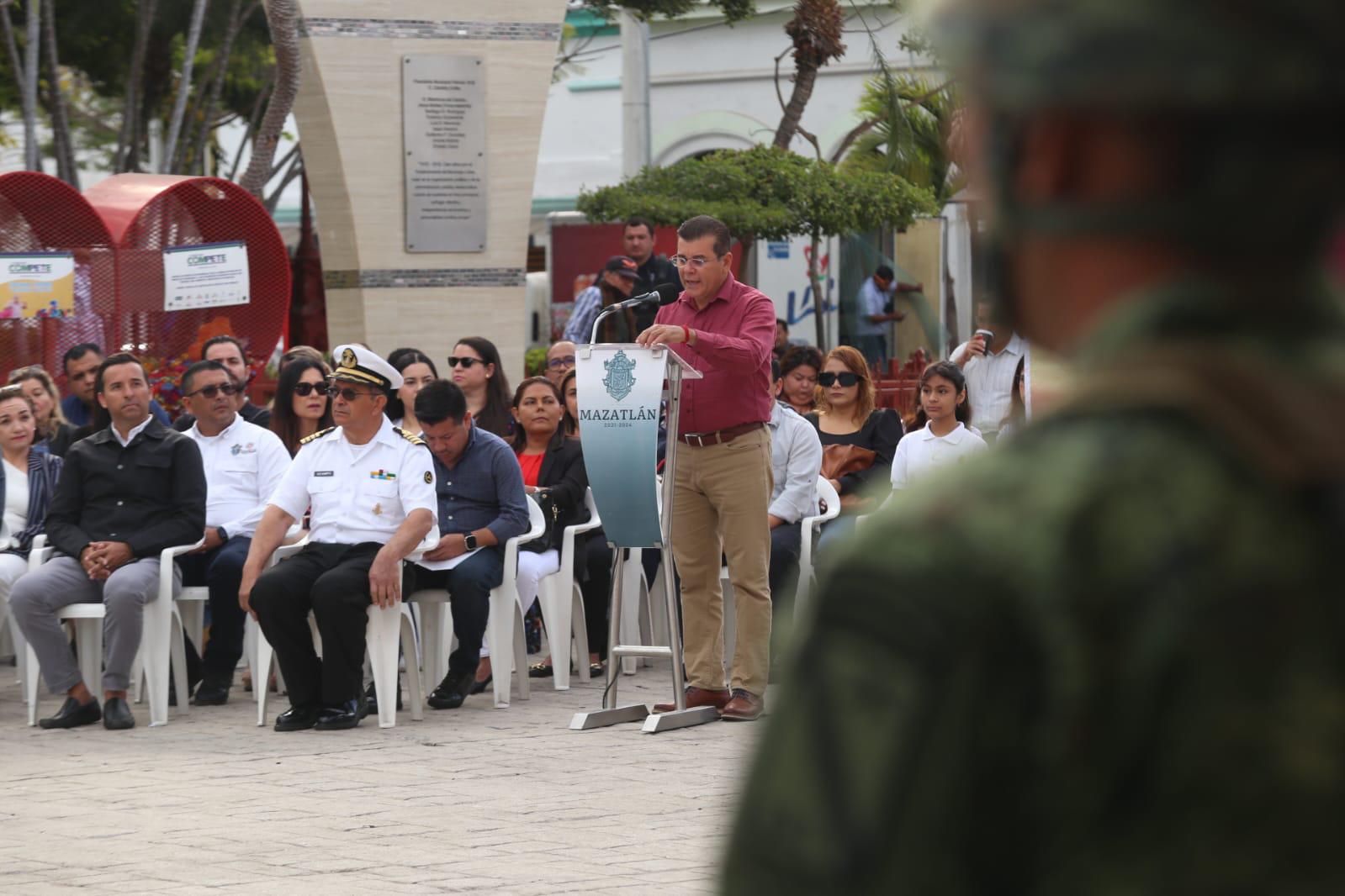 $!Conmemoran en Mazatlán el 85 aniversario de la Expropiación Petrolera